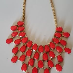 Red jewel necklace